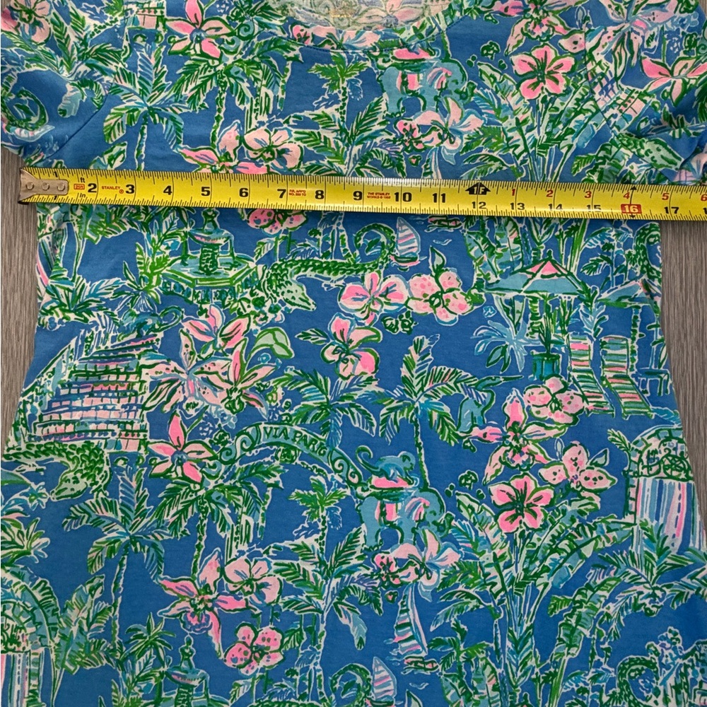 Lilly Pulitzer Dress Small Blue Cody
Beneath the Bougainvillea Short Sleeve NWOT - Picture 4 of 10